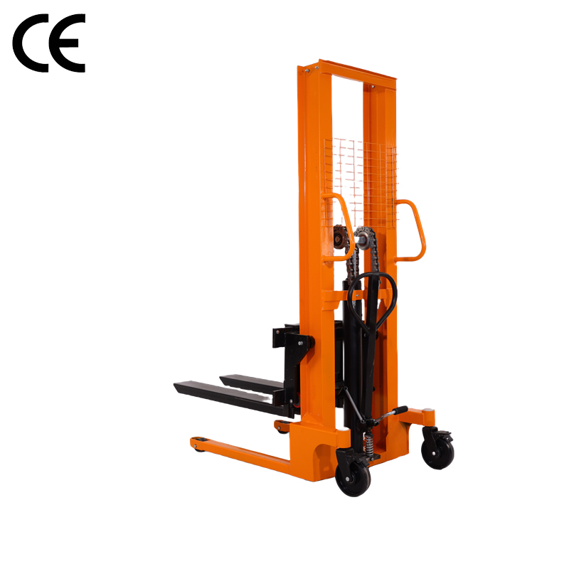 1 Ton to 2 Ton Manual Hydraulic Hand Pallet Truck Stacker for Material Handling