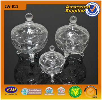 Hot Sell Cheap Wholesale Glass Jars (LW-E11)