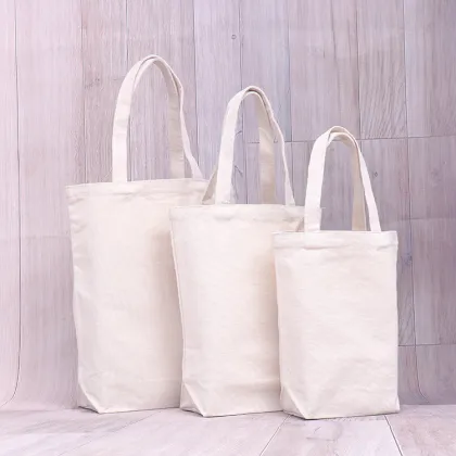 Wholesale Eco-Friendly Canvas Cotton Tote Bags: Recycled Cotton Shopping Bags & Organic Cotton Grocery Bags
