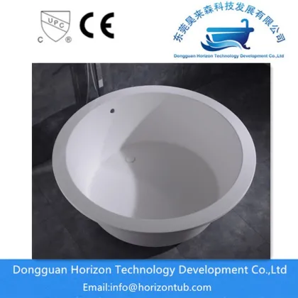 Luxury corian stone tub