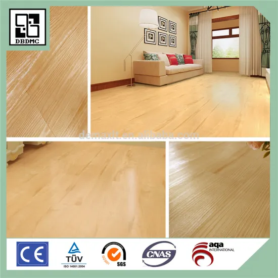 Self-adhesive system PVC Vinyl Tile/2mm PVC Vinyl Floor Badminton Court PVC Carpet