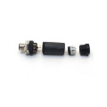 Conector de enchufe redondo M12 8pin con terminales de tornillo