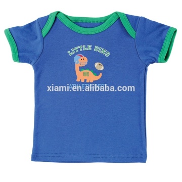 factory price cheap affordable print letter funny dinosaur pattern baby football shirt
