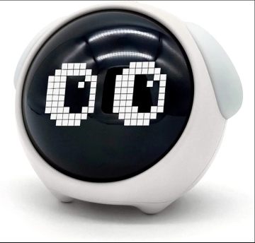 Cute Sound Machine Bedside Alarm Clock with Night Light for Kids