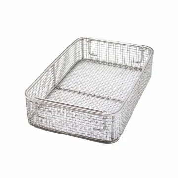 Rectangle Stainless Steel Bread and Clothing Storage Basket