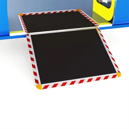 Manual Folding Ramps FMWR-N Aluminum Bus Wheelchair Ramps 350kg Capacity