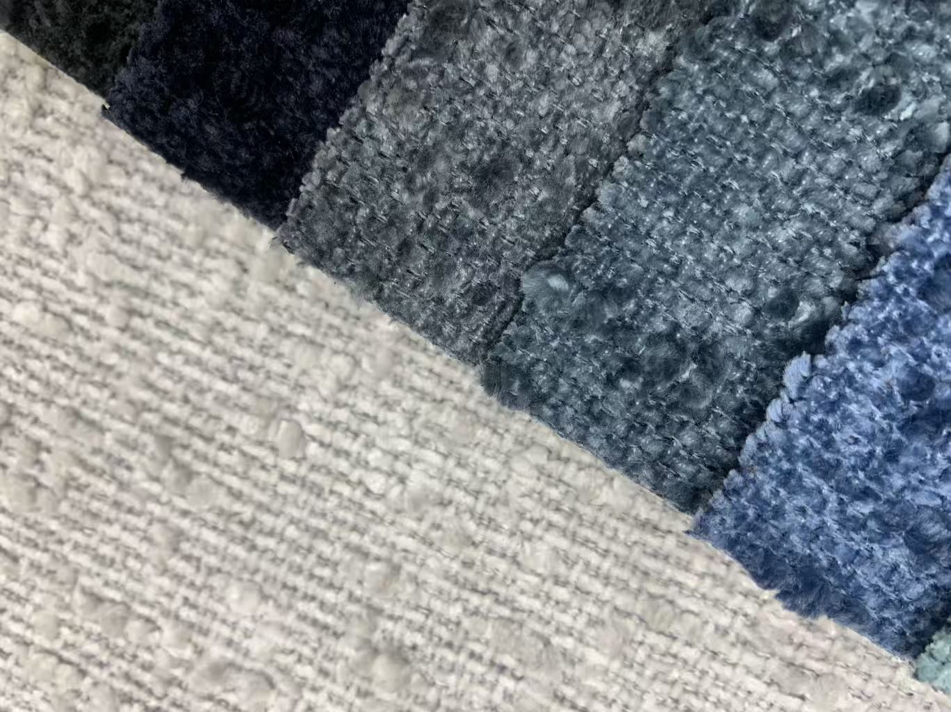 Granular Texture Soft Chenille Fabric For Sofa