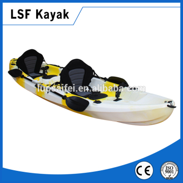 3 person sit on top kayak plastic kayak fishing kayak lldpe boat