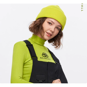 Chapeau en tricot de ski simple et double planche chaude