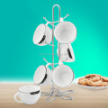 Coffee Mug Holder Kitchen Accessories 6pc Mug Tree Cup Hanger Rack,Cup drying rack Manufactory