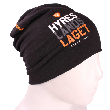 High-Quality Custom Printed Cotton Jersey Beanie for Unisex Promotional Sports Hiking Running