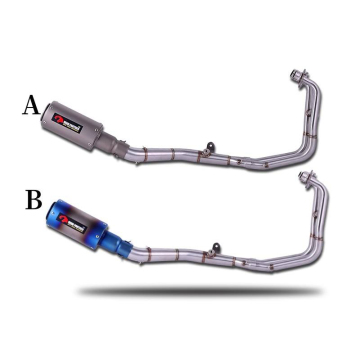Motorcykel fullt avgassystem Mid Link Pipe R25 R3 MT03 2014-2018