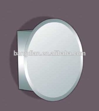 Round Bathroom Mirror with Stainless Steel Frame 6150