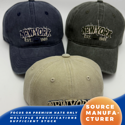 Topi Baseball Berumbai New York EST 1989