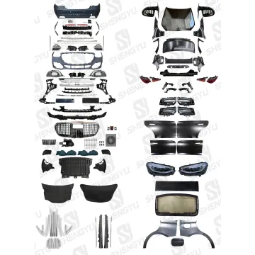 Full Set Car Body Kit: Benz W221 to W223 Maybach Bumpers, Hood, Fenders, Lamps, Glass Upgrade