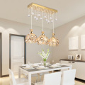 LEDER Modern Clear Crystal Pendant Light