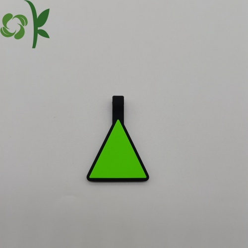 Triangle Personalized Comfortable Silicone Pet ID Card