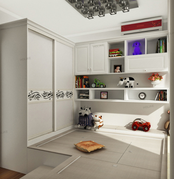 2014 Fashionable Bedroom Modern Wardrobes with Sliding Door