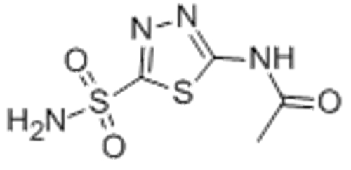 Acetamide, N-[5-(aminosulfonyl)-1,3,4-thiadiazol-2-yl]- CAS 59-66-5