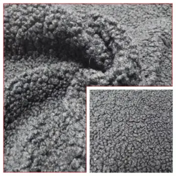 100%Polyester Big Teddy (aiertai) Fleece Knitting Fabric