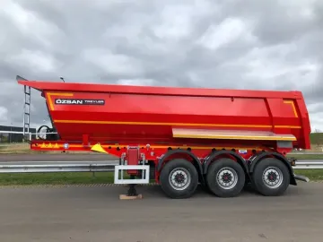3 Axle U Shape Heavy Duty Tipping Tipper Dumper Dump Truck Semi Trailer for Coal Stone Sand Mineral Transport