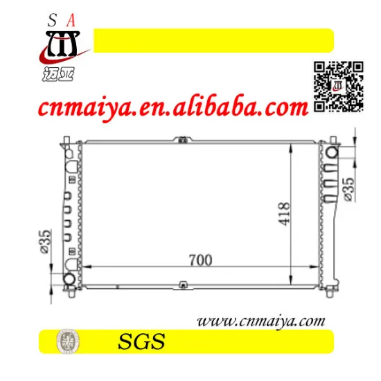 0K552-15-200A auto parts for radiator