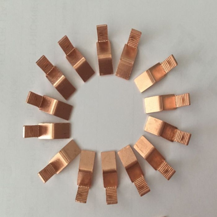 metal elétrico de cobre de bronze que carimba as peças