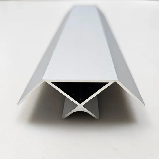 Custom Extruded Aluminum Profiles with 6000 Series Alloy and Powder Coating