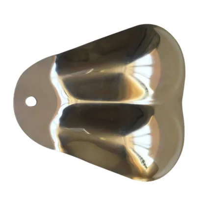 stainless steel spoon rest double spoon