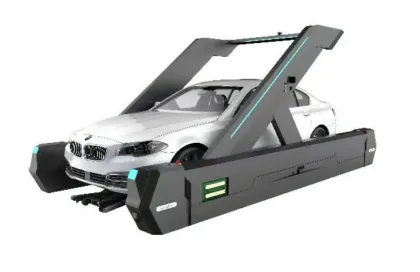 Efficient parking robot AGV