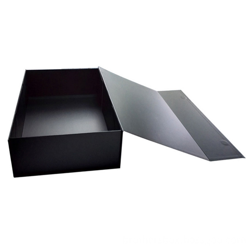 Black Design Paper Gift Folding Grocery Box