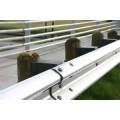 Crash barrier forming equipment