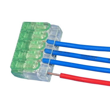 Push Wire Joint Clip Compact Splicing Cable Connector