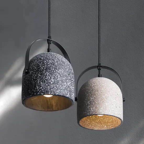 Nordic Cement Chandelier: Simple Concrete Personality for Tea Room and Bar