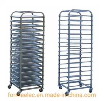 Bakery Equipment Proofer Room Trolley Frame Fermentation Case Trolley 16 Trays Grill Trolley