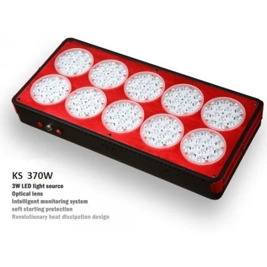 120° 6200lm 370w Led Plant Growing Lights Blue / Orange , Indoor Plant Lamps