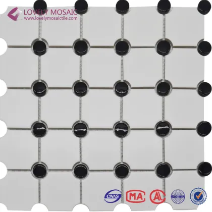 Irregular shape mosaic cotto ceramic tile