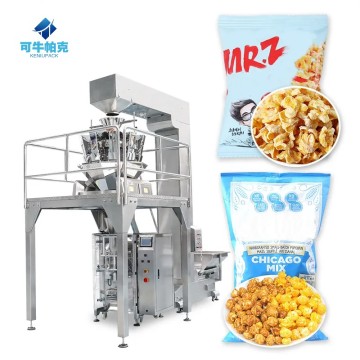 Film di sigillatura automatica che forma il petto di imballaggio a popcorn al caramello di burro