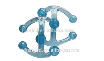 plastic mini massager - ME-0002(Transparent Blue)
