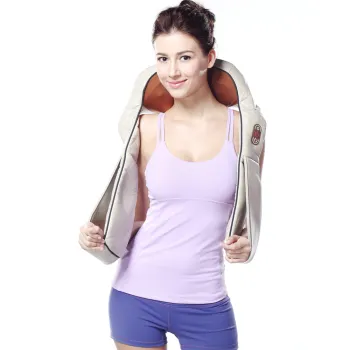 3D best neck shoulder back massager with heat