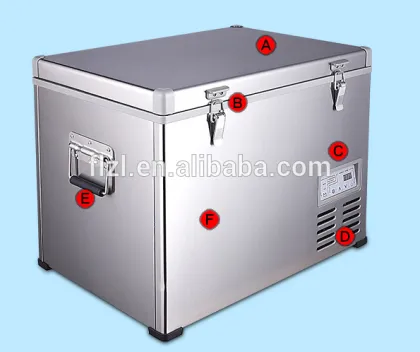115L DC Car Refrigerator Vehicle Freezer Car fridge