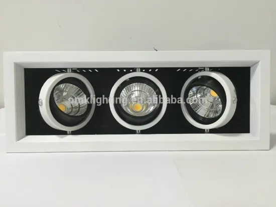 3x5W Square recessed grille light ceiling light office light