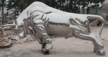 metal bull for garden and home decoration