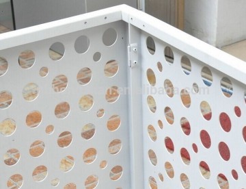 Aluminium decorative air conditioner cover