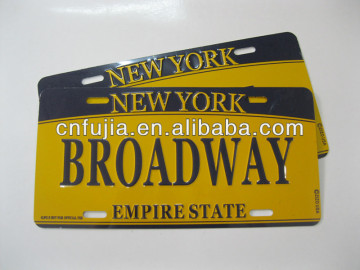 street name sign road sign license plate