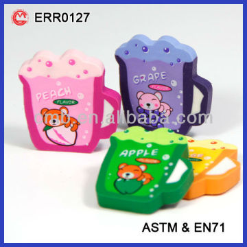 FRAGRANT NOVELTY ERASER IN CUP SHAPE