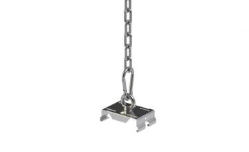 3M Stainless Steel Chain Suspended Light Kit for LED Linear