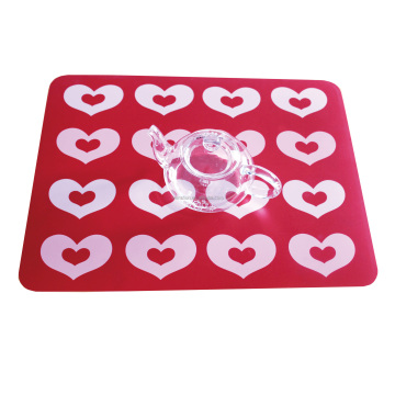 Custom Design 12"x18" Square Food Grade Kitchen Table Mat