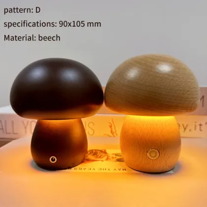 Decorative Mushroom LED Table Lamps for Bedroom, Side Table, Study, Dining & Indoor Use