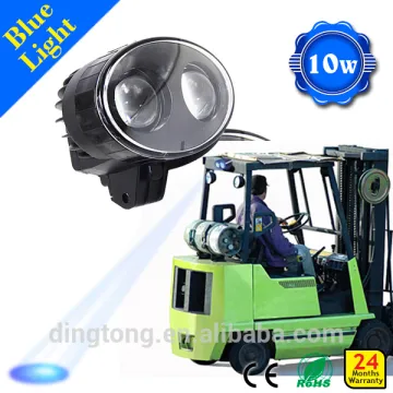10w C ree blue led headlights for forklifts spotlight